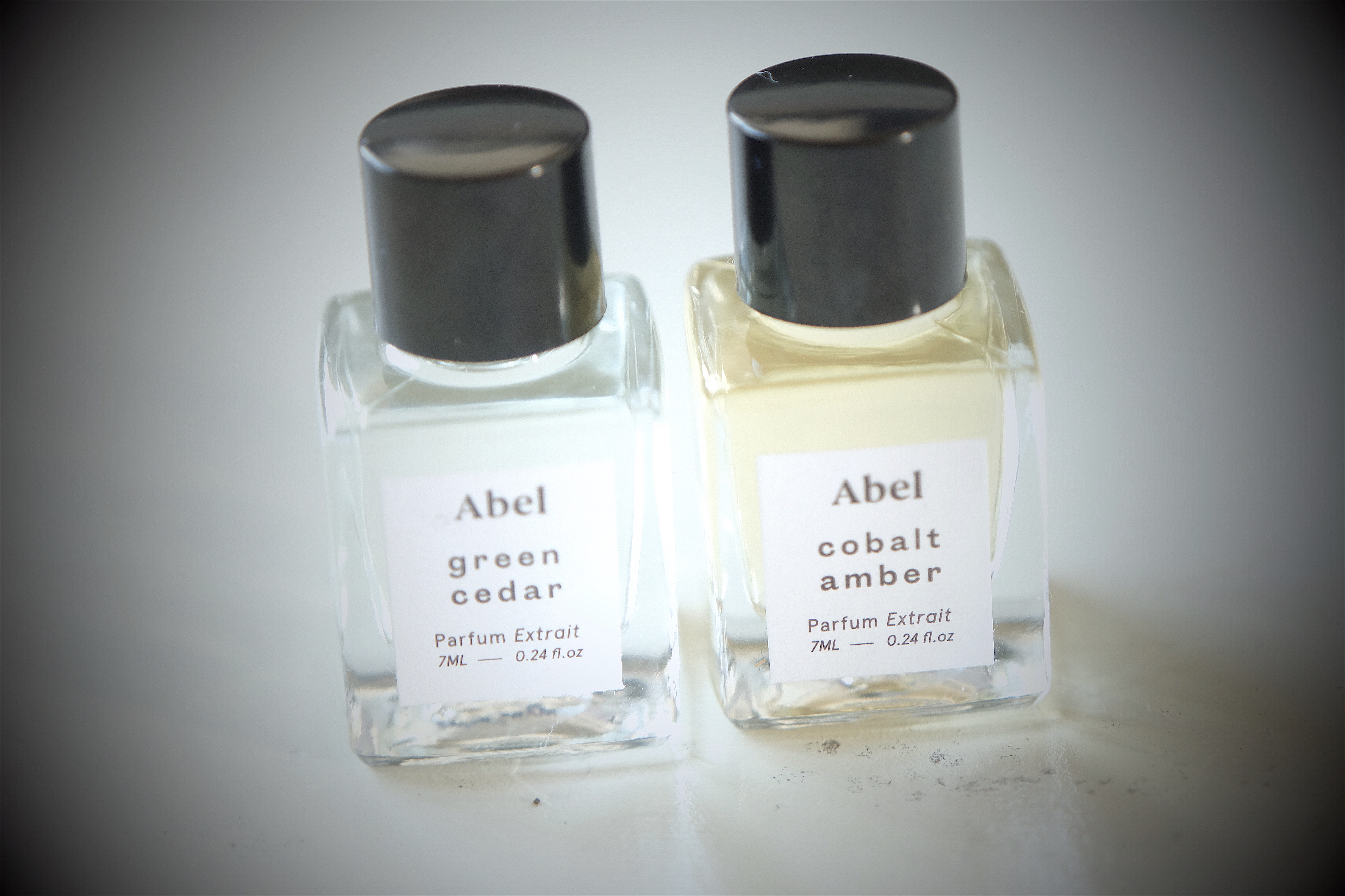 RESET : : : GREEN CEDAR + COBALT AMBER EXTRAITS by ABEL (2022